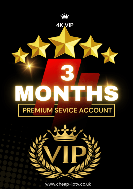 3 Months IPTV