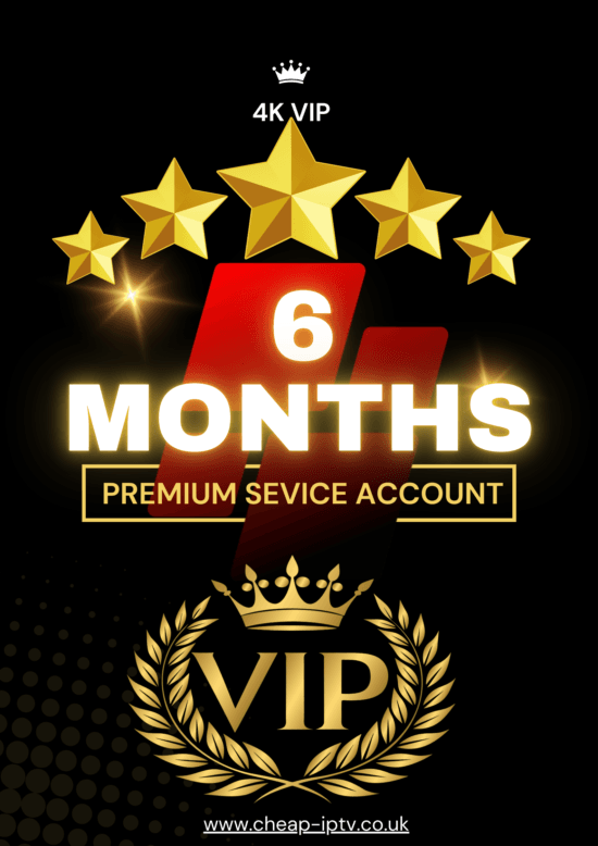 6 Months IPTV